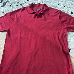 Banana Republic Men’s Crimson Red Polo Shirt
